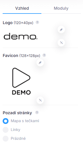 Upravte si vzhled Tracking Page